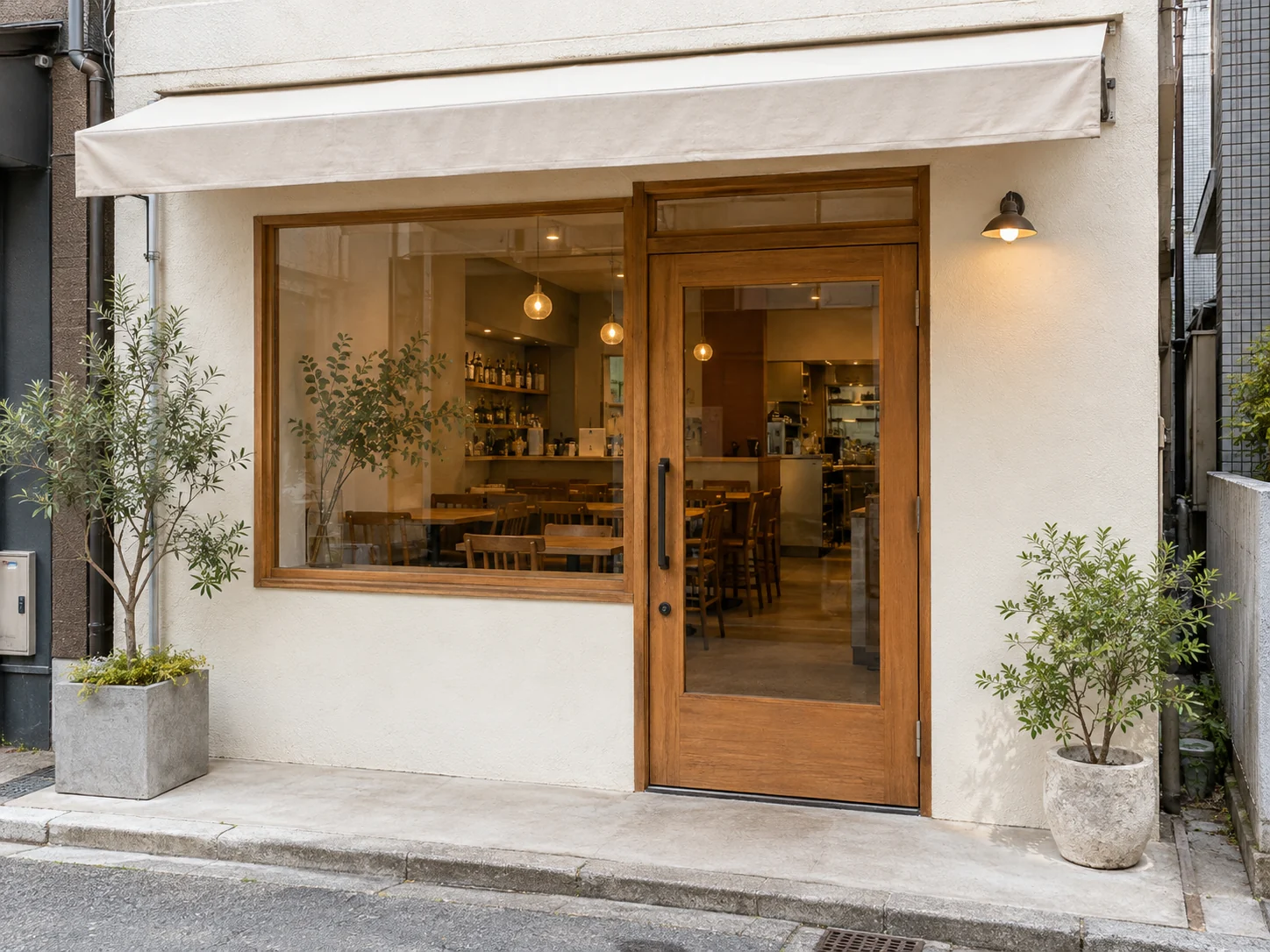 店舗｜外観・入口の作例イメージ