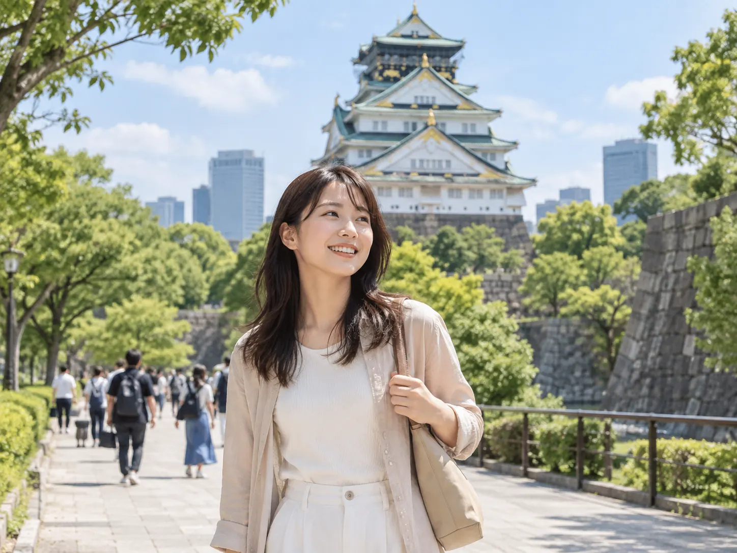大阪での観光撮影イメージ