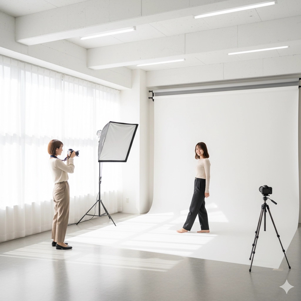 blog06 - Photo Studio Crit Lab 大阪で撮影練習するならCrit Lab|自然光×白ホリで“上手くなる”完全ガイド(初心者〜プロ対応)