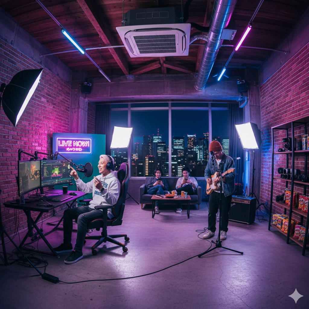 大阪20代男子インフルエンサー向け｜格安ライブ配信スタジオ完全ガイド【保存版】