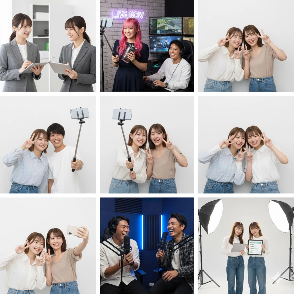 モデル・地下アイドル・インフルエンサーが「スタジオ／プロダクションに所属すべきか」を5分で判断できる完全ガイド【メリット・デメリット・チェックリスト付き】