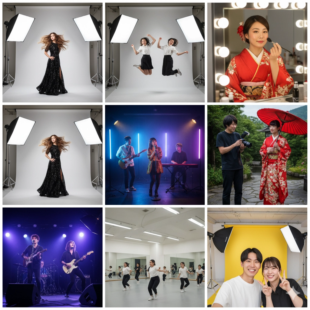 西中島でモデル撮影するなら？実例から学ぶセットアップ完全ガイド