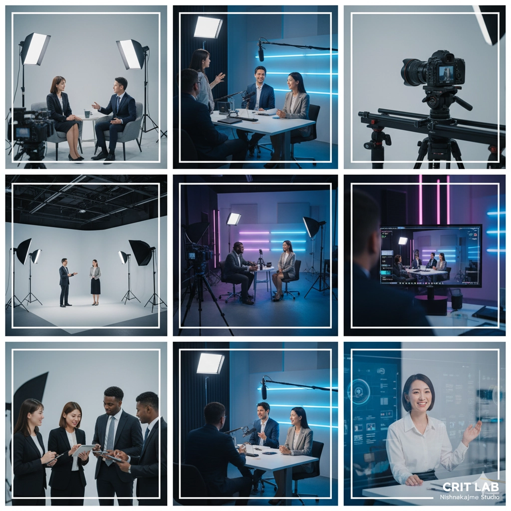 企業動画とインタビュー撮影に強い西中島スタジオ|最適な選び方を完全解説 - Photo Studio Crit Lab 企業動画とインタビュー撮影に強い西中島スタジオ|最適な選び方を完全解説