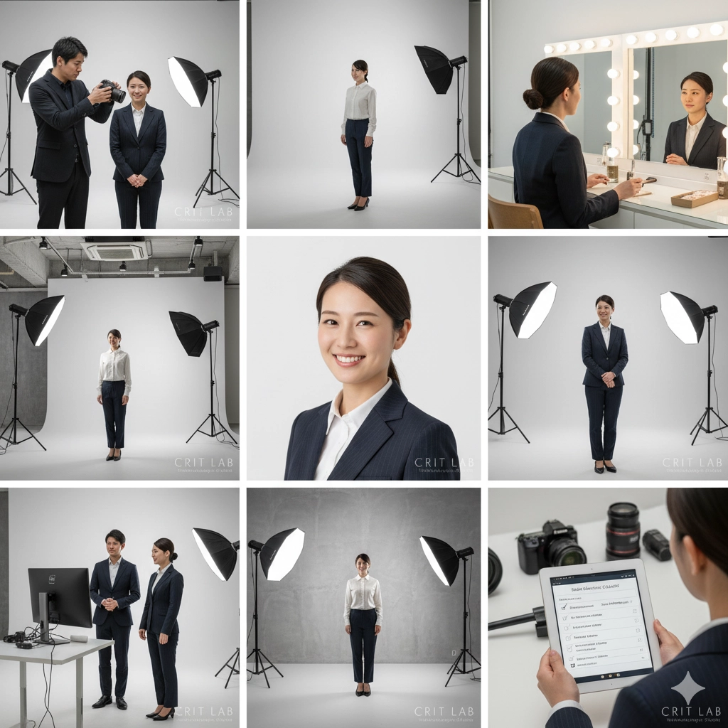 西中島でプロフィール写真撮影|プロが教えるスタジオ選びのコツ - Photo Studio Crit Lab 西中島でプロフィール写真撮影|プロが教えるスタジオ選びのコツ