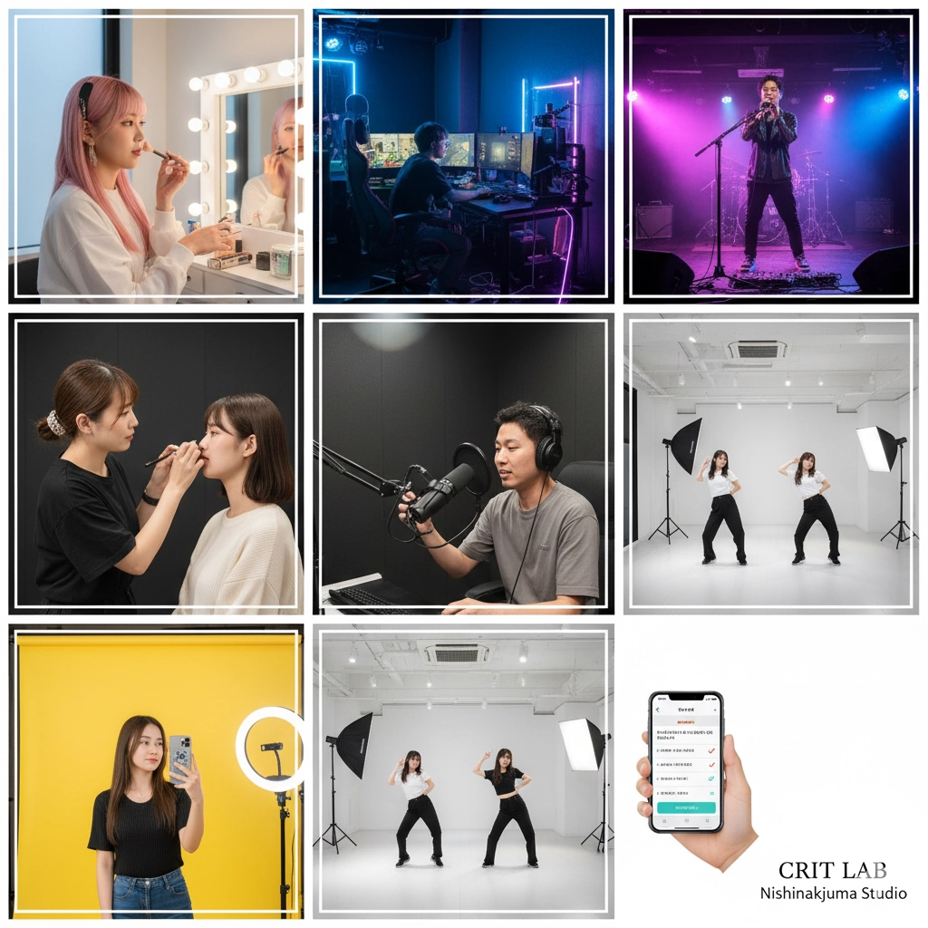 大阪のスタジオレンタル相場を徹底比較｜西中島でコスパ良く撮影する方法を完全ガイド