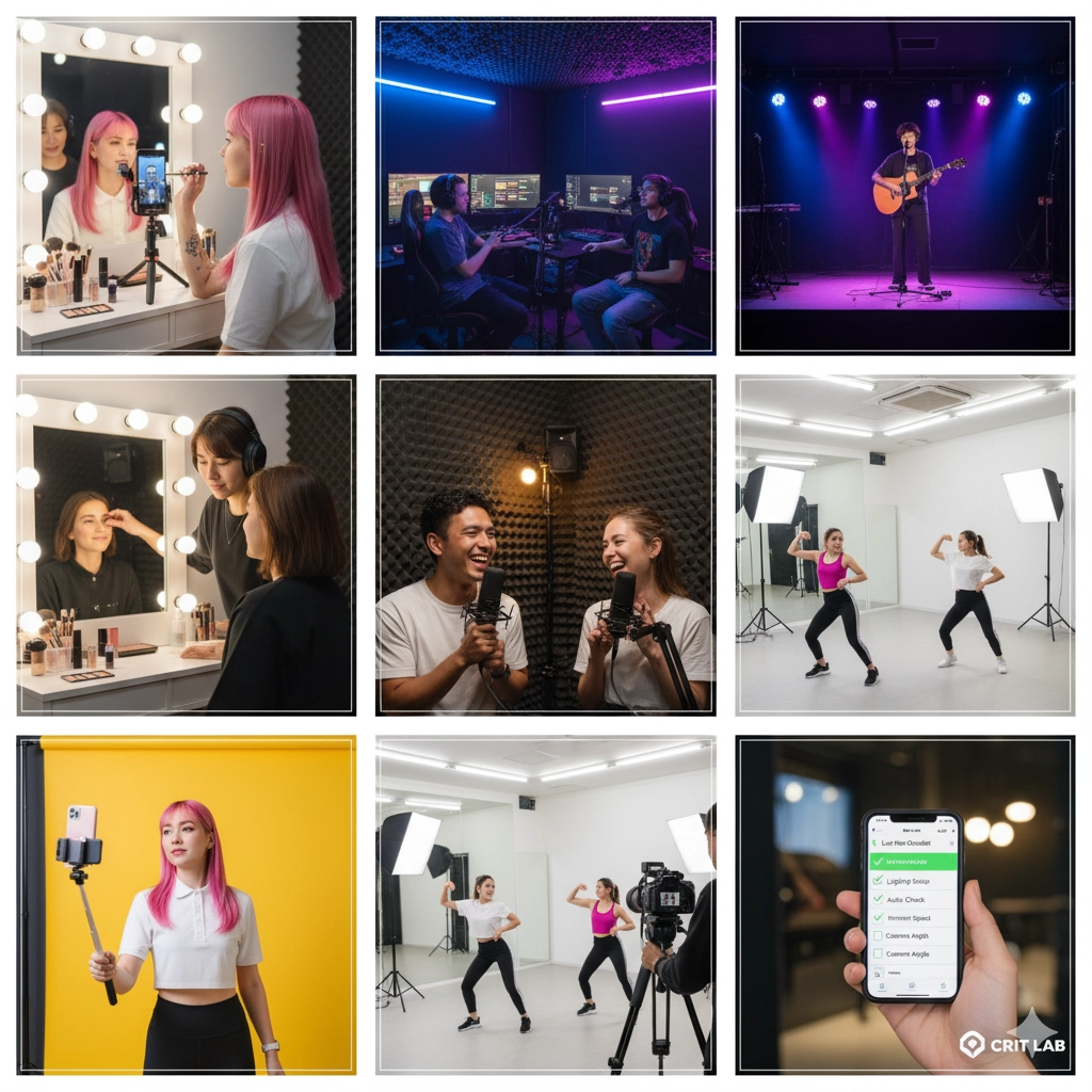 ライブ配信に完全対応！西中島で借りられる小規模スタジオ案内
