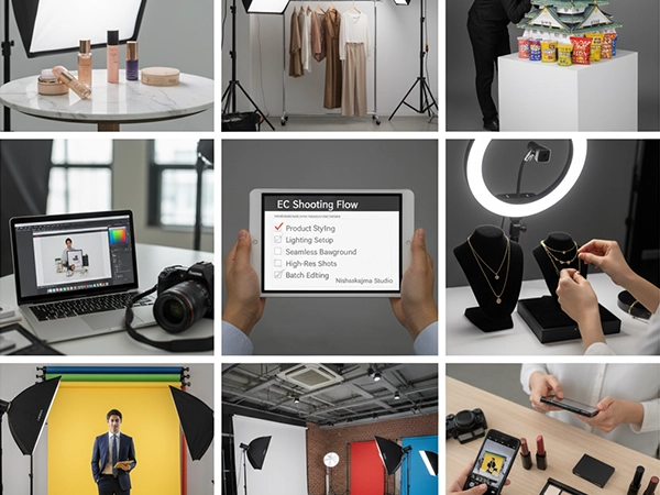 EC担当者必見｜大阪で物撮り・商品撮影に最適なスタジオ活用方法