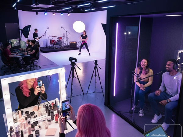 【ライブ販売者向け】西中島で商品配信に最適なレンタルスタジオ