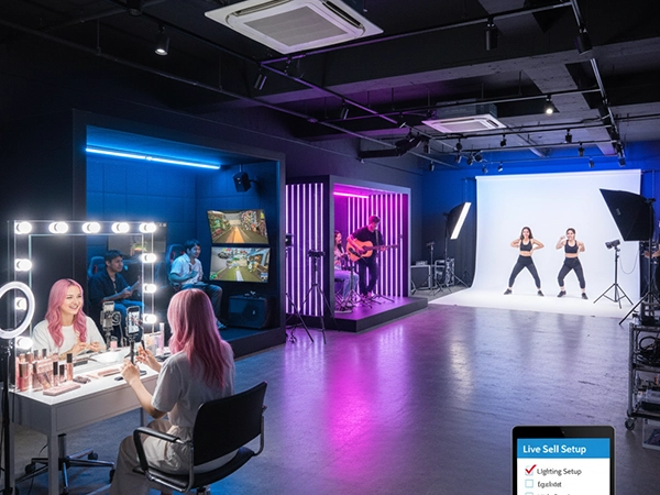 大阪でライブ販売するなら|西中島クリットラボの撮影スペース