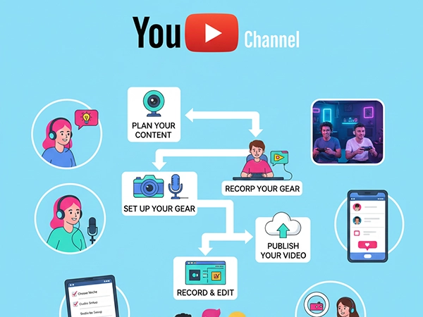 初心者でも簡単にできる!YouTube配信の始め方完全マニュアル