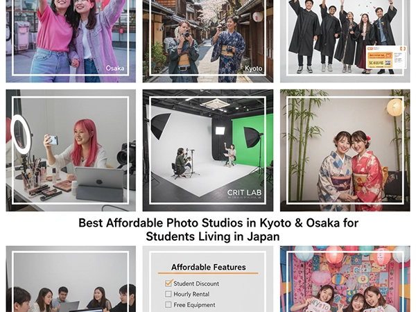Best Affordable Photo Studios in Kyoto & Osaka for Students Living in Japan