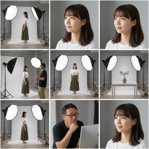 写真写りが苦手でも安心！表情と姿勢をプロが完全サポート