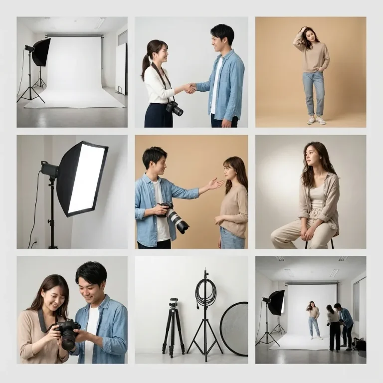 大阪でモデル撮影したい初心者向け｜スタジオの使い方ガイド