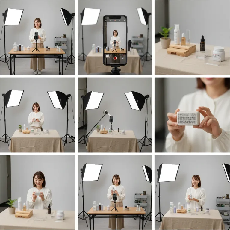 SNSライブ販売で「映える見せ方」を叶える撮影テクニック集