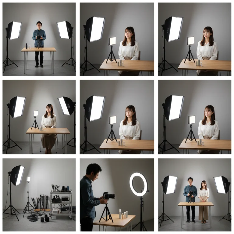 YouTube撮影・商品ライブ配信に必須のLEDヴィデオライトの選び方