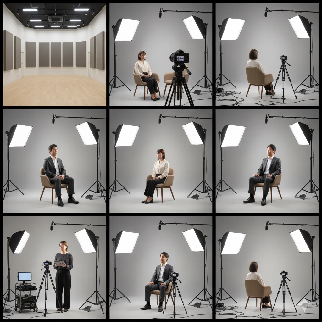 法人の採用動画・インタビュー撮影に最適なスタジオ選びのポイント