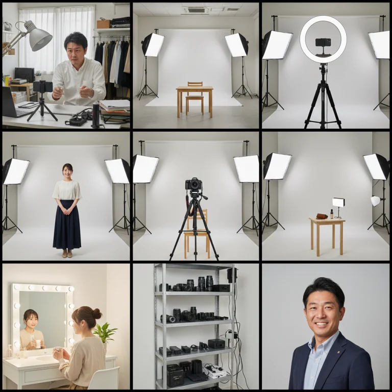 自宅撮影卒業！大阪で選ぶべき初心者向けの撮影スタジオを徹底ガイド