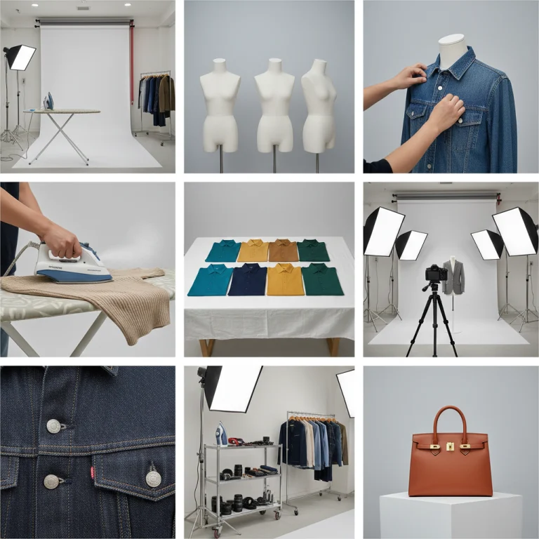 トルソー・アイロン完備！大阪淀川区でアパレル商品撮影が捗るスタジオ