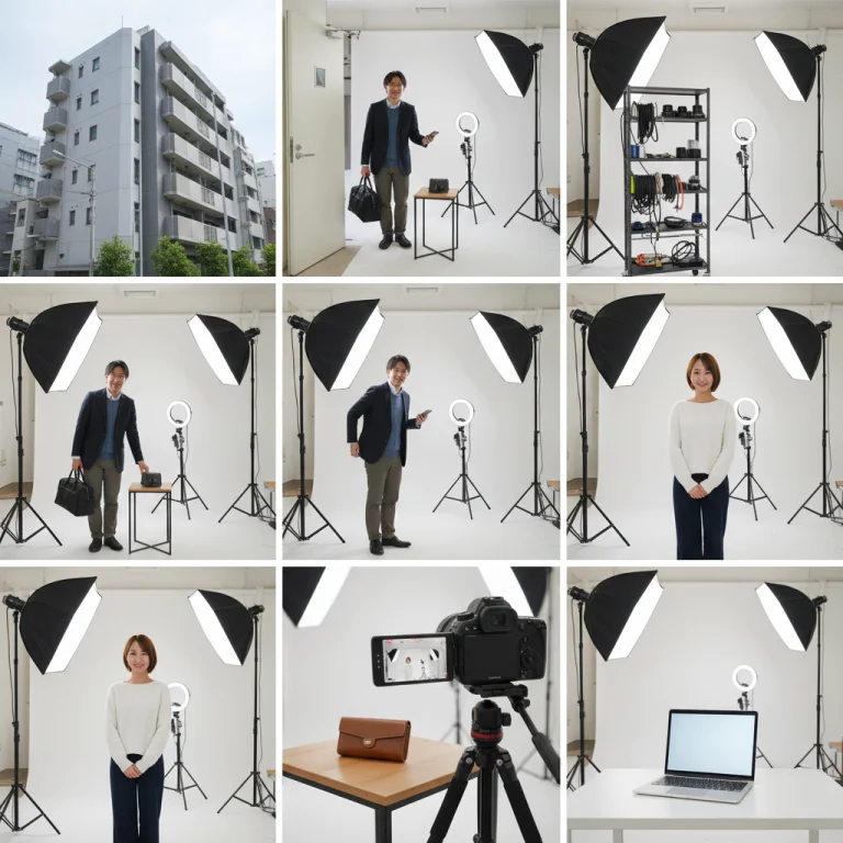 【大阪市淀川区】当日予約・直前利用OK！急な撮影で困った時に使えるレンタルスタジオ