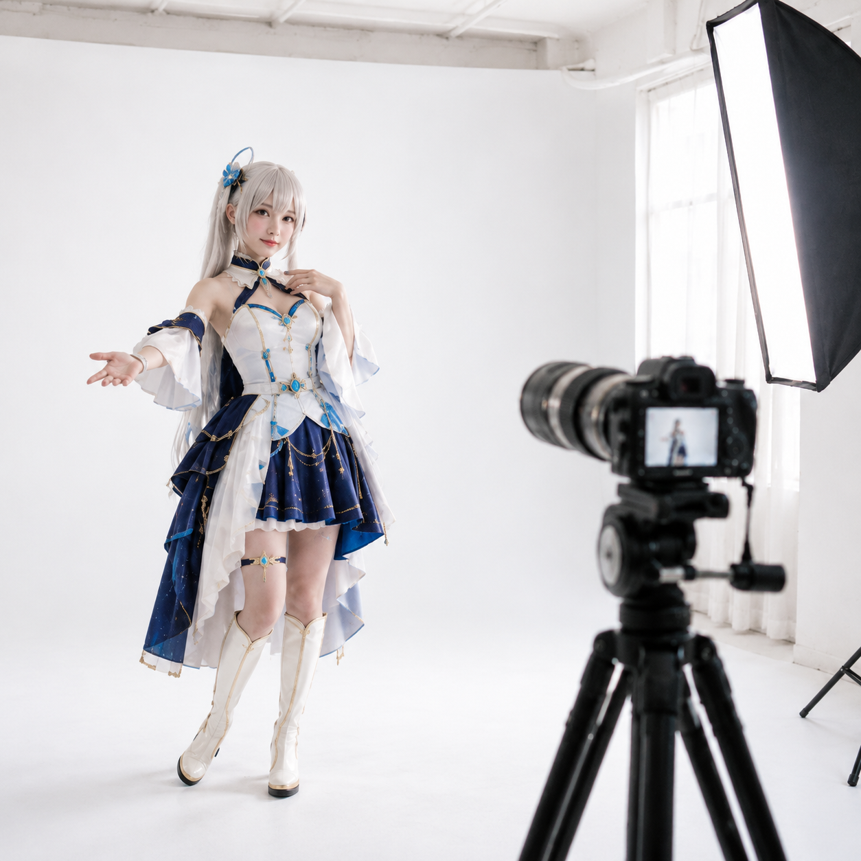 コスプレ撮影に白背景スタジオが向いている理由