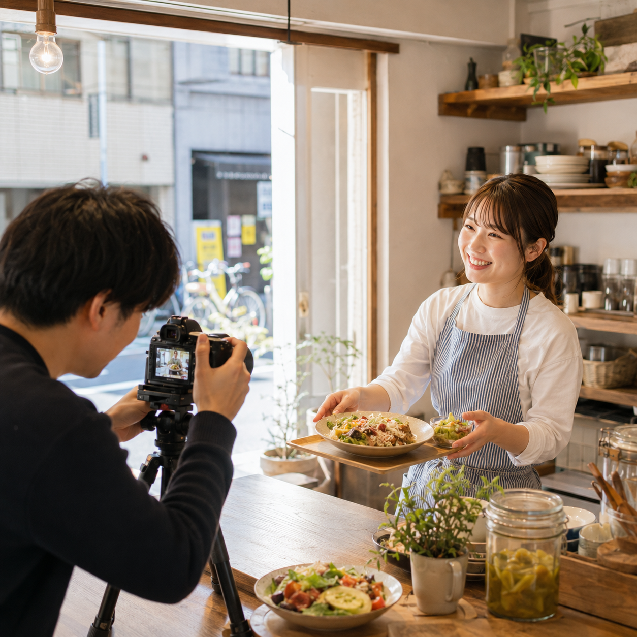 大阪で小規模店舗のPR撮影を依頼するなら｜低コストで使える写真・動画制作
